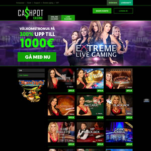 Cashpot Casino Livecasino