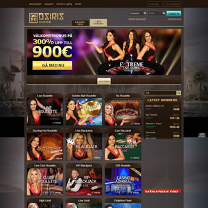 Osiris Casino Livecasino